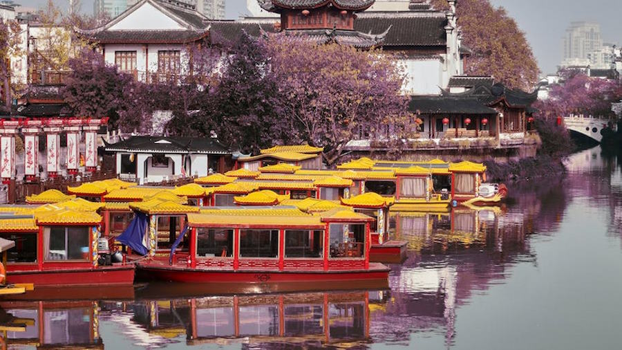 Chinese Traditional Boats