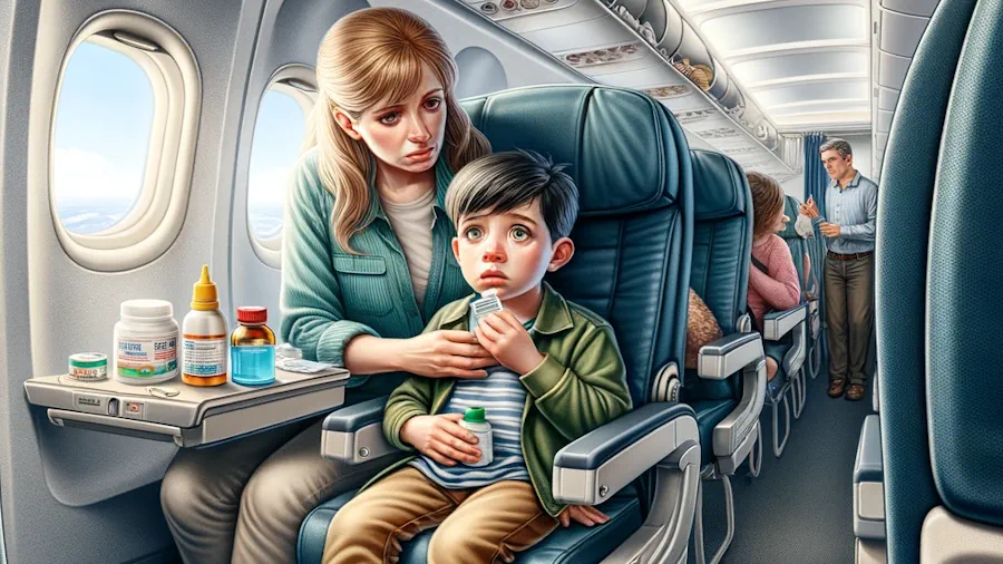Motion Sickness on Airplanes