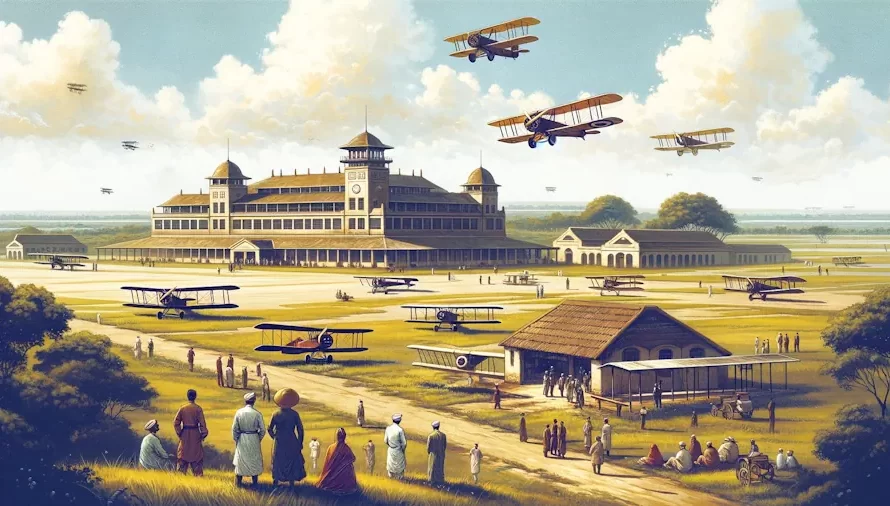 1st airport in India