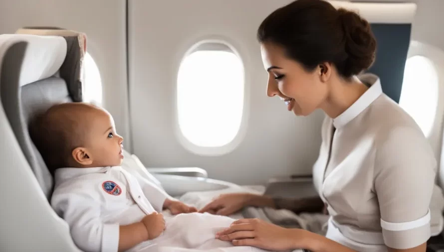 First time flying with a baby